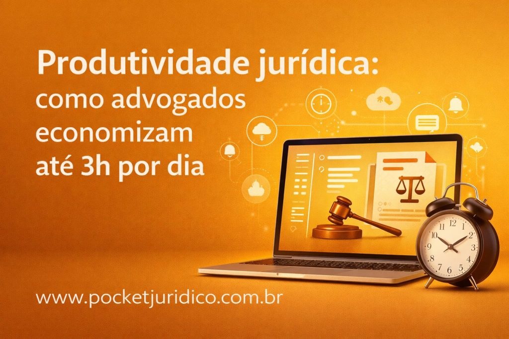 Produtividade jurídica: como advogados economizam até 3h por dia